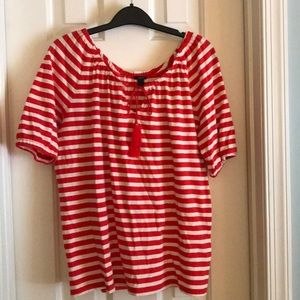 J Crew striped top